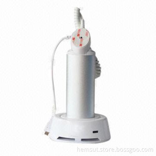 Mobile phone security display stand, popular cylindrical, charging and alarm